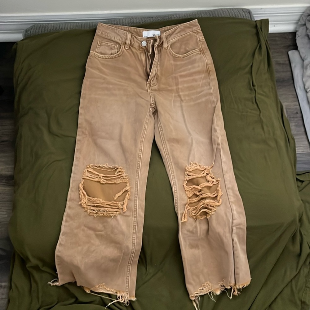 Vervet crop jeans